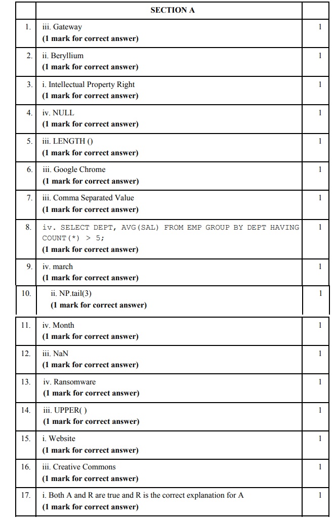 Class 12 papers