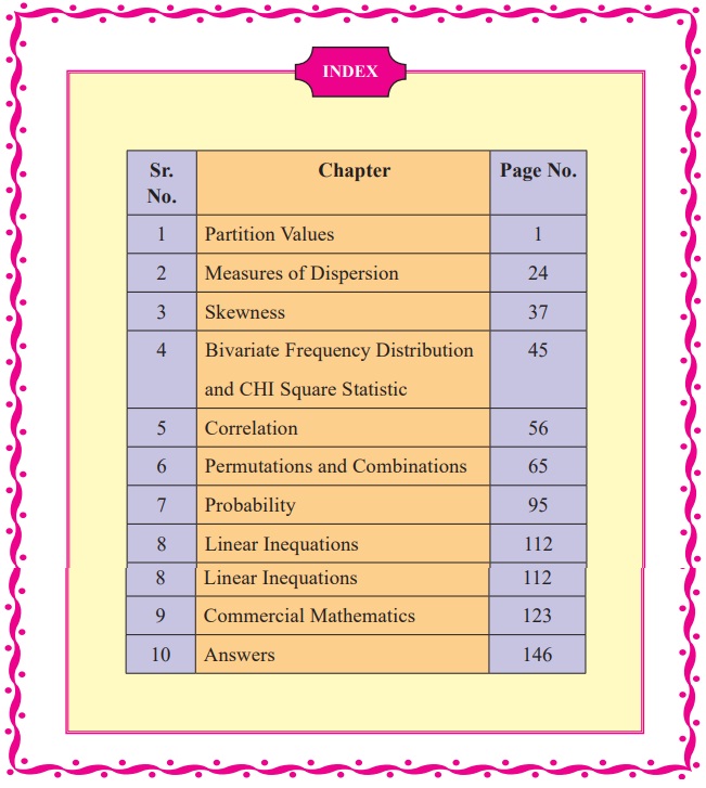 Commerce Maths Syllabus Class 11 - Image to u